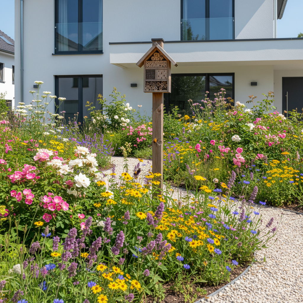 Insektenfreundlicher Vorgarten